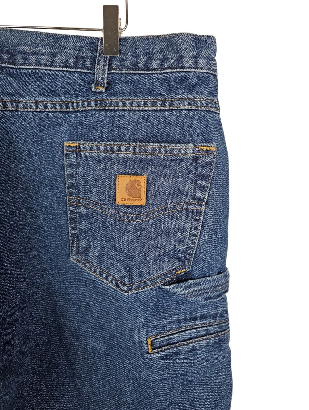 Carhartt Relaxed Fit Carpenter Jeans 42x30 Straight Leg NWT - Picture 4 of 9